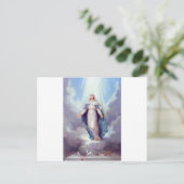 Jungfrau Mary Postkarte (Stehend Vorderseite)