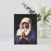 Jungfrau Mary Postkarte (Stehend Vorderseite)