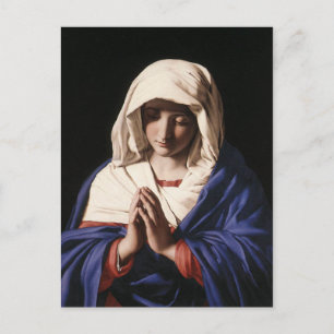 Jungfrau Mary Postkarte