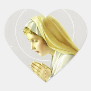 Jungfrau Mary Prayer Sticker