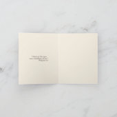 Jungfrau Mary Religiöse katholische Rose Feiertagskarte (Innenseite)