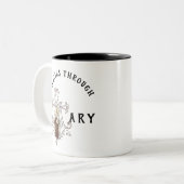 Jungfrau Mary Religious Katholic Jesus Gebet Zweifarbige Tasse (Vorderseite Links)