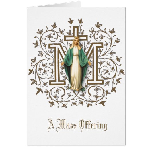 Jungfrau Mary Religious Katholic Mass Offering Car (Vorne)