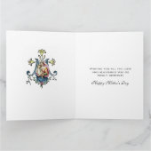 Jungfrau Mary Religious Mthers Day Katholic Karte (Innenseite)