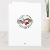 Jungfrau Mary Religious Mthers Day Katholic Karte (Rückseite)