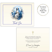 Jungfrau Mary römisch-katholische Beerdigung Dankeskarte