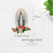 Jungfrau Mary Spiritual Bouquet Gebet Heilige Kart (Schreibtisch)