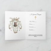 Jungfrau Mary Spiritual Bouquet Prayers Card Karte (Innenseite)