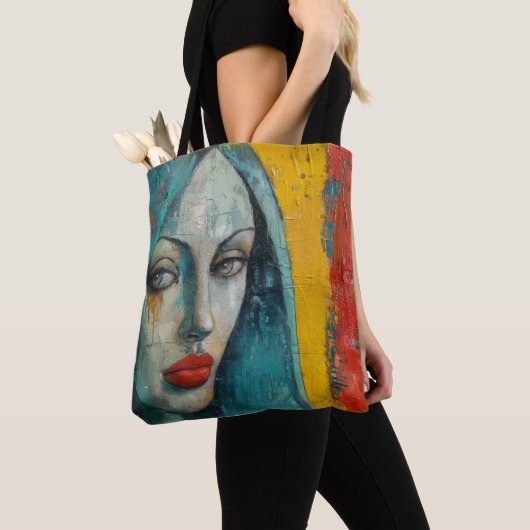 Jungfrau Mary Street Art Tasche (Von Nahem)