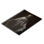 Jungfrau Mary trägt eine Goldkrone Spirale Notizblock (Linke Seite)