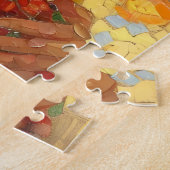 Jungfrau Mary und Baby Jesus Impressionismus Puzzle (Seite)