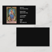 Jungfrau Mary und christlicher Minister Visitenkarte (Vorne/Hinten)