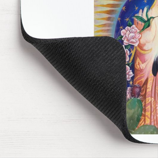 Jungfrau Mary - unsere Dame Of Guadalupe Mousepad (Ecke)