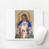 Jungfrau Mary - unsere Dame Of Guadalupe Mousepad (Mit Mouse)