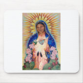 Jungfrau Mary - unsere Dame Of Guadalupe Mousepad (Vorne)