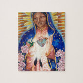 Jungfrau Mary - unsere Dame Of Guadalupe Puzzle (Vertikal)