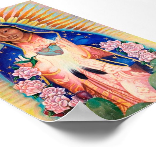 Jungfrau Mary - Unsere Lady von Guadalupe Poster P (Ecke)