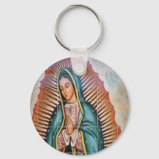 Jungfrau Mary / Virgen de Guadalupe Schlüsselanhänger
