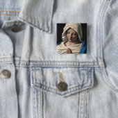 Jungfrau Mary / Virgen Maria Button (Beispiel)