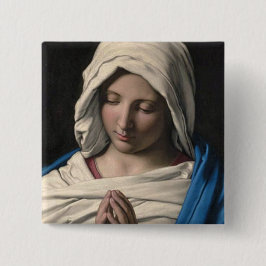 Jungfrau Mary / Virgen Maria Button