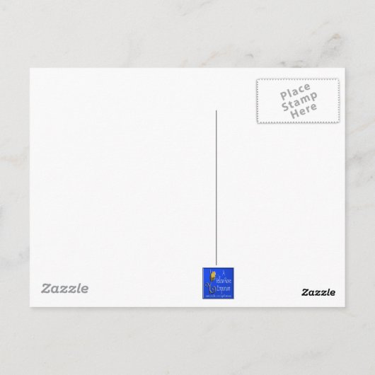 Jungfrau Mary / Virgen Maria Postkarte (Rückseite)