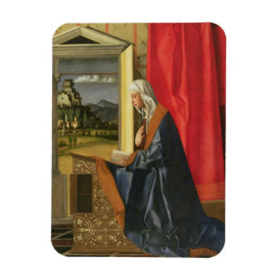 Jungfrau Mary, vom Ankündigung Diptych (Öl an Magnet