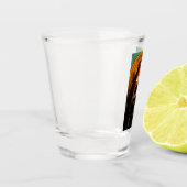 Jungfrau Mary von Jan van Eyck Schnapsglas (Links)