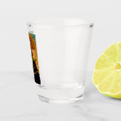 Jungfrau Mary von Jan van Eyck Schnapsglas (Rechts)