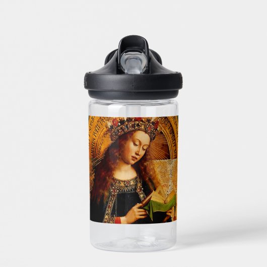 Jungfrau Mary von Jan van Eyck Trinkflasche (Vorne)