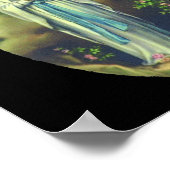 Jungfrau Mary von Lourdes unsere Dame Christliche  Poster (Ecke)