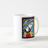 Jungfrau-Mary-Waren Kaffeetasse (VorderseiteRechts)