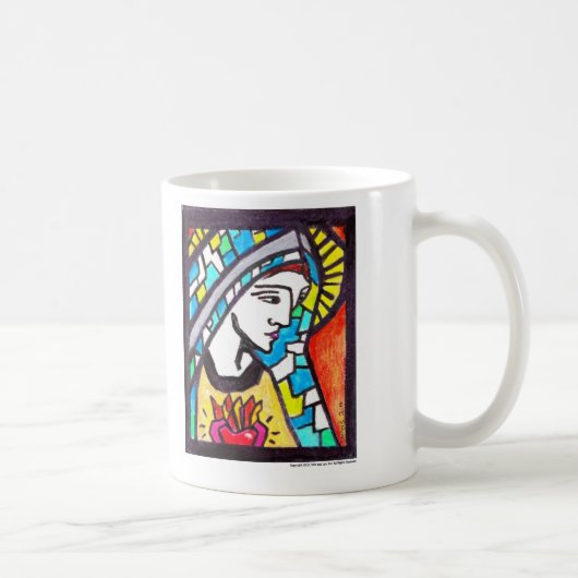 Jungfrau-Mary-Waren Kaffeetasse (Rechts)
