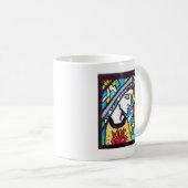 Jungfrau-Mary-Waren (Tasse 2-sided) Kaffeetasse (VorderseiteRechts)
