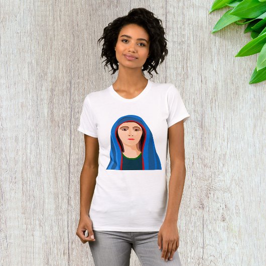 Jungfrau Mary Womens T - Shirt