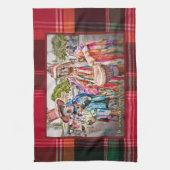 Jungfrau Masqueraders St. Croix USVI Madras Geschirrtuch (Vertikal)