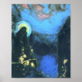 Jungfrau mit Corona von Odilon Redon 1898 Poster (Vorne)