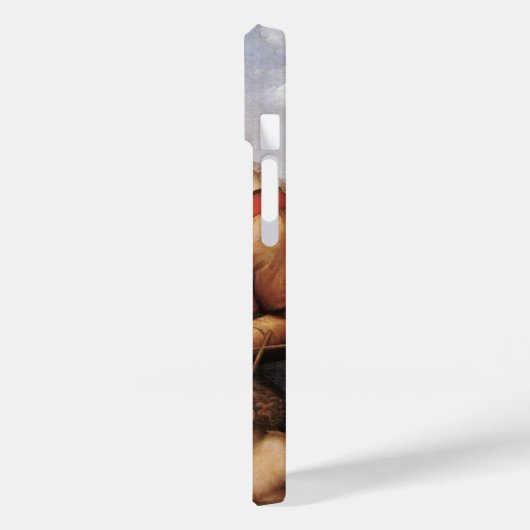 Jungfrau mit Jesus und Johannes von Raphael Case-Mate iPhone Hülle (Rückseite / Links)