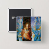 JUNGFRAU MIT KIND - ANGELKONZERT BUTTON (Vorne & Hinten)