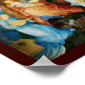 JUNGFRAU MIT KIND - ANGELKONZERT POSTER (Ecke)