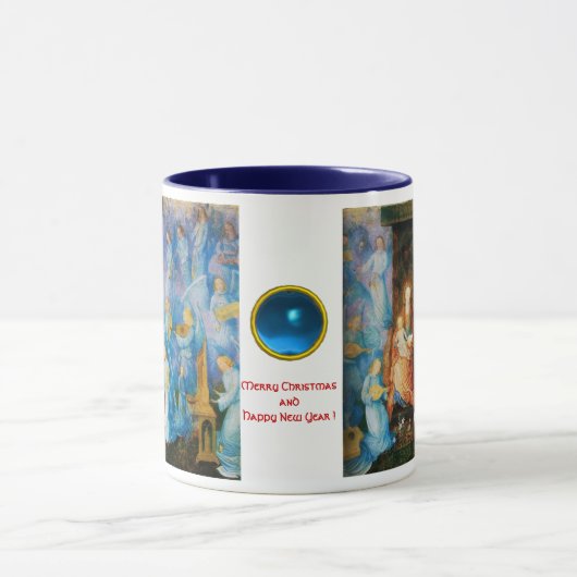 JUNGFRAU MIT KIND - ANGELKONZERT TASSE (Zentrum)