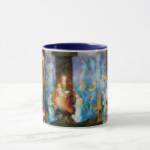 JUNGFRAU MIT KIND - ANGELKONZERT TASSE (Zentrum)