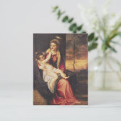 Jungfrau mit Kind bei Sonnenuntergang, 1560 Postkarte (Stehend Vorderseite)