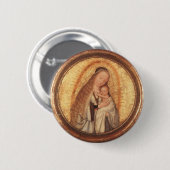 JUNGFRAU MIT KIND BUTTON (Vorne & Hinten)