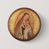 JUNGFRAU MIT KIND BUTTON (Vorderseite)