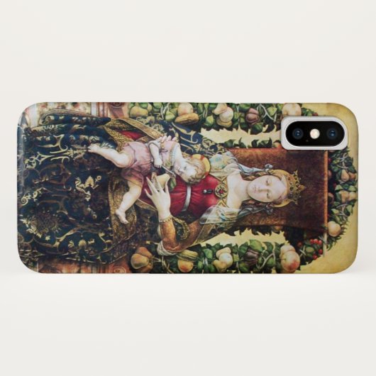 JUNGFRAU MIT KIND Case-Mate iPhone HÜLLE (Rückseite (Horizontal))