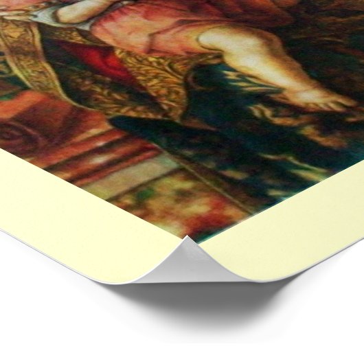 JUNGFRAU MIT KIND, insbesondere 2 Poster (Ecke)