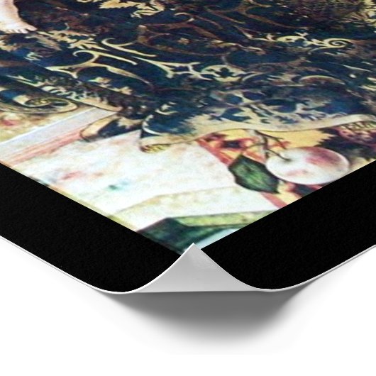 JUNGFRAU MIT KIND, insbesondere Poster (Ecke)