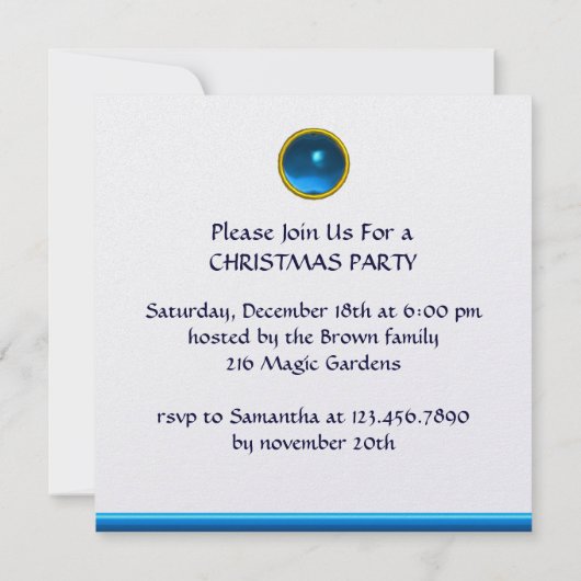 JUNGFRAU MIT KIND - KONZERT MIT ANGELN Eismetall Einladung (Rückseite)