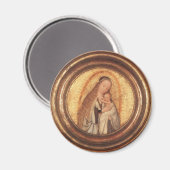 JUNGFRAU MIT KIND MAGNET (Vorderseite/Rückseite)