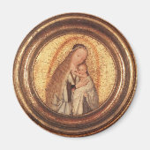 JUNGFRAU MIT KIND MAGNET (Vorne)